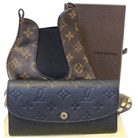 lv emilie wallet|lv black empreinte wallet.